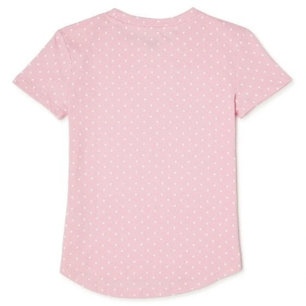 Wonder Nation Girls TShirt Large 10-12 Unicorn Sequins New with Tags Pink Dot